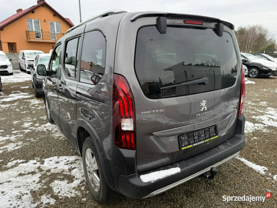 Peugeot RIFTER navi klimatronic kamera gwarancja Rok produkcji 2021 Rifter Zbąszyń