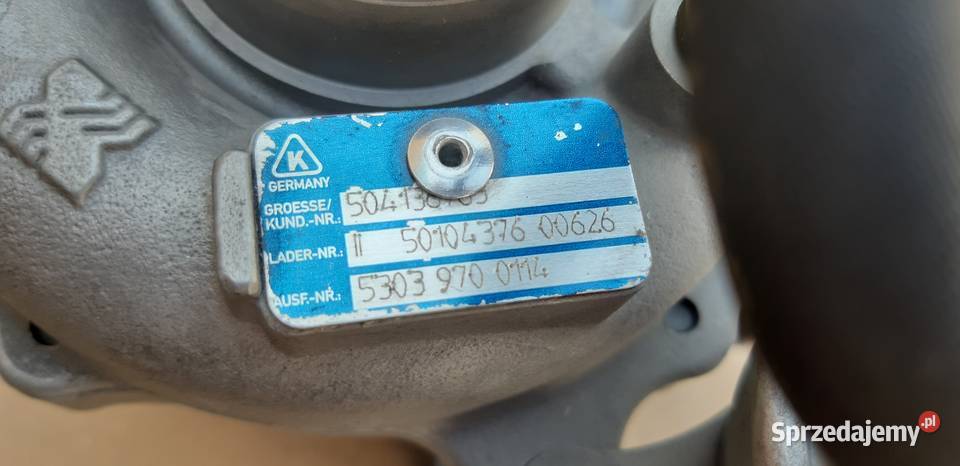 IVECO DAILY 23 116 136 TURBOSPRĘŻARKA TURBINA Bieleń