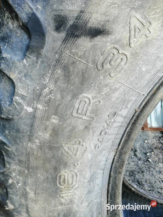Sprzedam opony rolnicze radialne 18 4 34460 85 świętokrzyskie Mierzyn