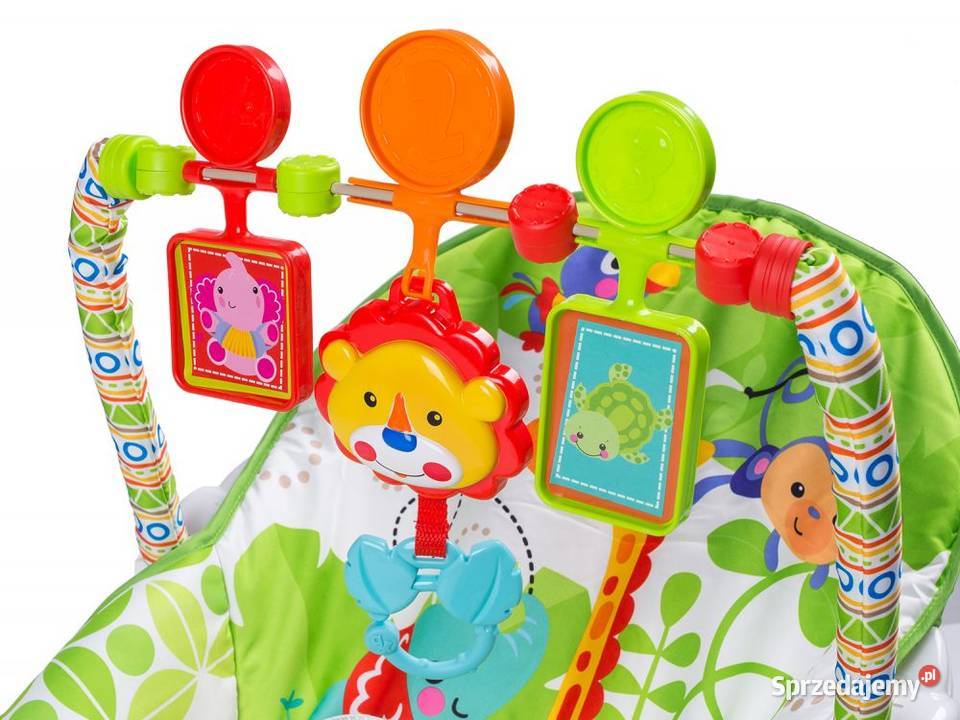 Leżaczek bujaczek fotelik 3w1 wibracje Ecotoys Leżaczki i huśtawki Bielsk Podlaski sprzedam