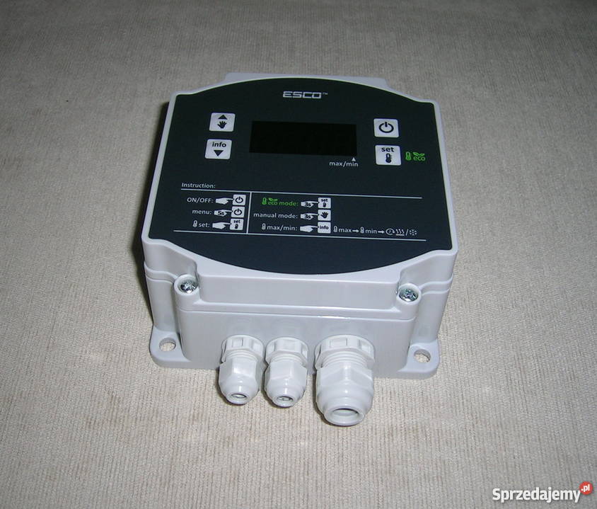 Termometr 3 kanałowy 50150stC hermetyczny 230VAC Wyszków