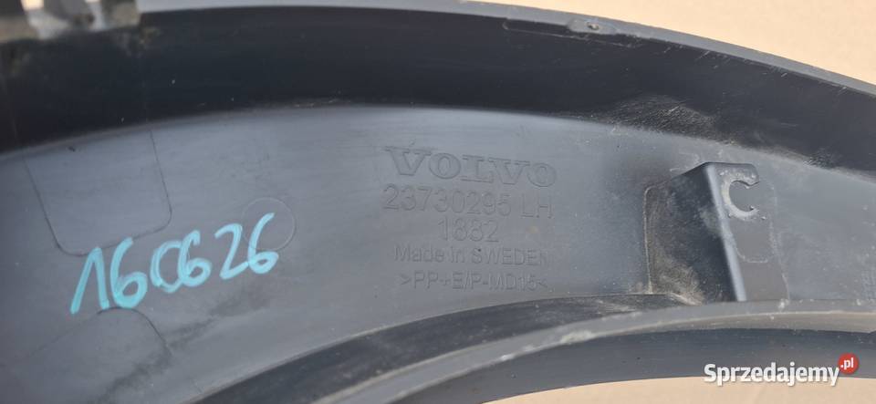 VOLVO FH4 FH5 LISTWA NADKOLA BŁOTNIKA LEWA BANAN lubuskie sprzedam