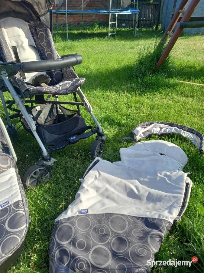 Wózek 3 w jednym spacerówka gondola i fotelik do Lubięcin sprzedam