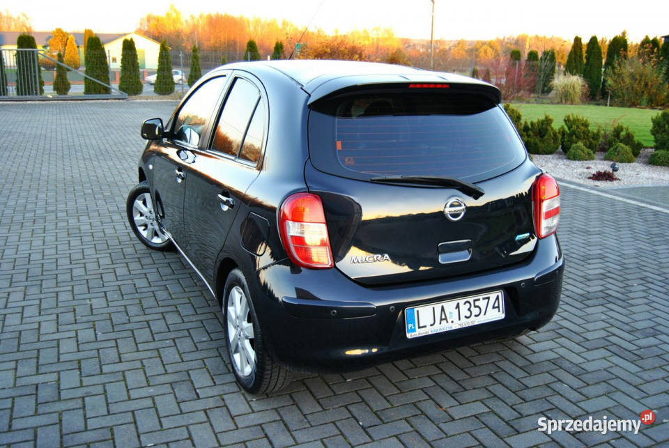 Nissan Micra REJ 12 BenzynaGAZ Klima NAVI Alu manualna Modliborzyce