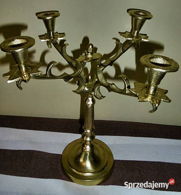 Świecznik kandelabr na 4 świece