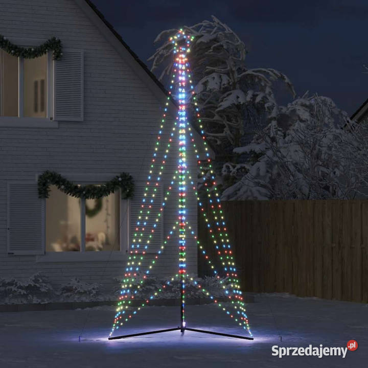 Lampki choinkowe 615 kolorowych LED 4045 Pozostałe Warszawa