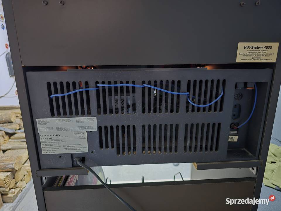 Zestaw audio Grundig CH 4500 R gramofon Dęblin
