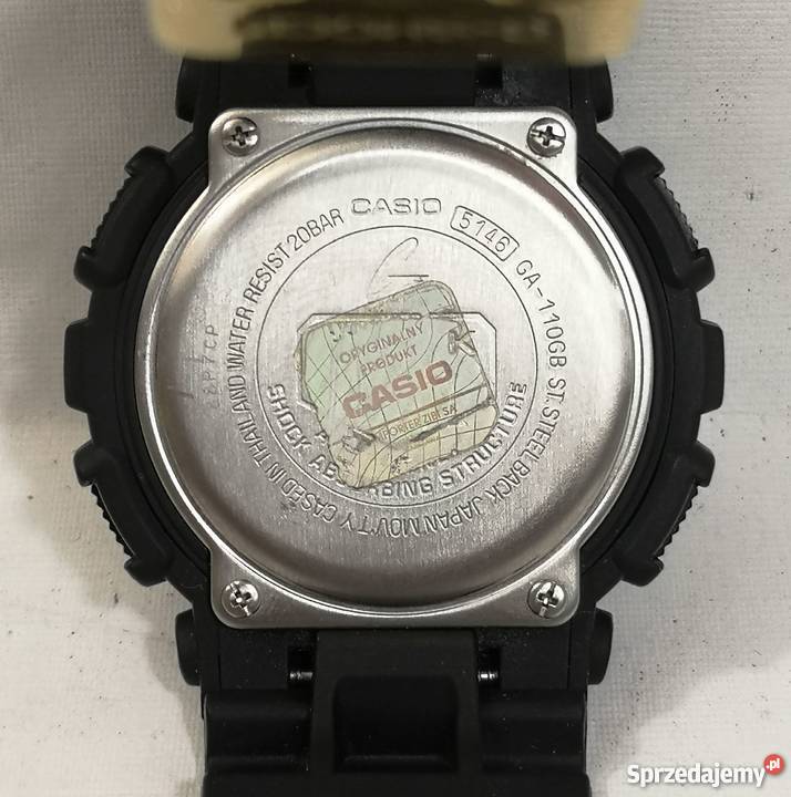 Zegarek Casio GSHOCK GA110GB na rękę