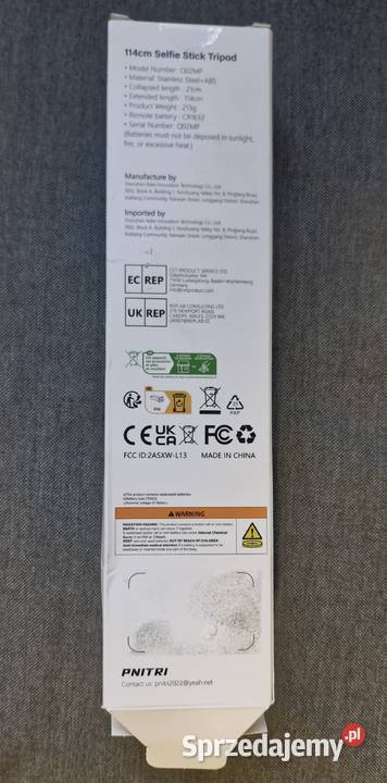 Kijek Selfie Stick Tupwoon Q02MP 2 x LED Rzeszów