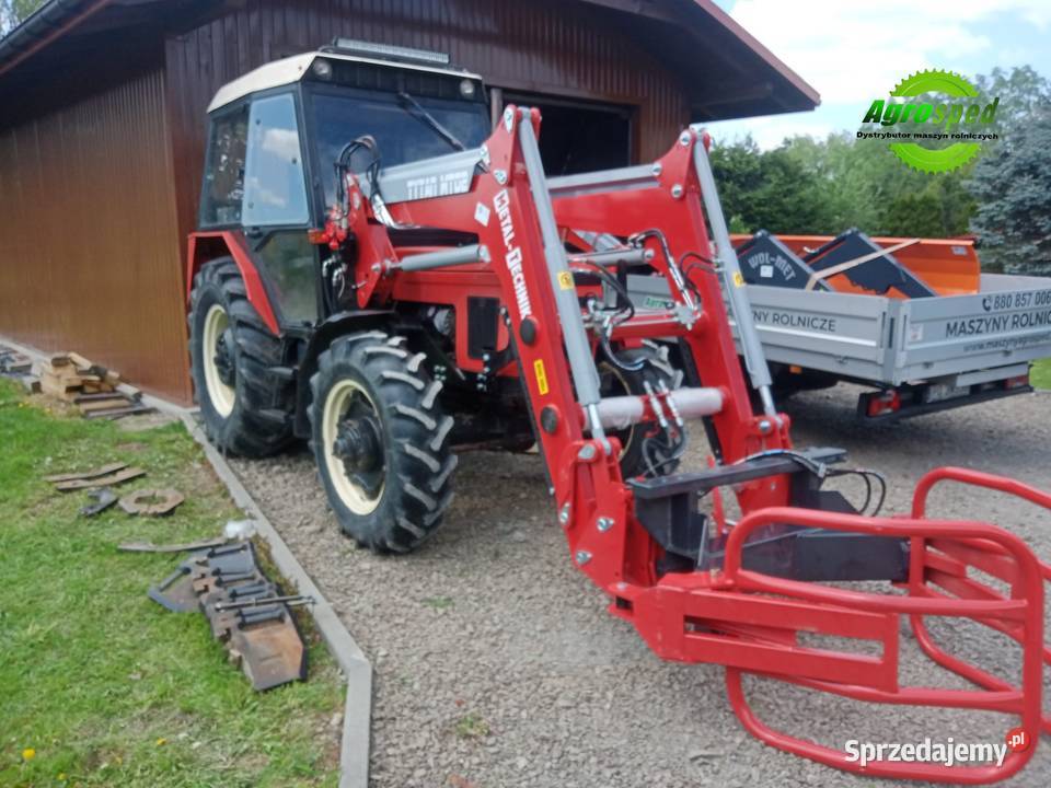Tur Ładowacz Metal Technik Zetor Ursus MTZ Case Tarnawa-Góra