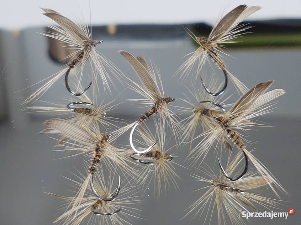 Sztuczne muchy suche jętki skrzydlate Leśna