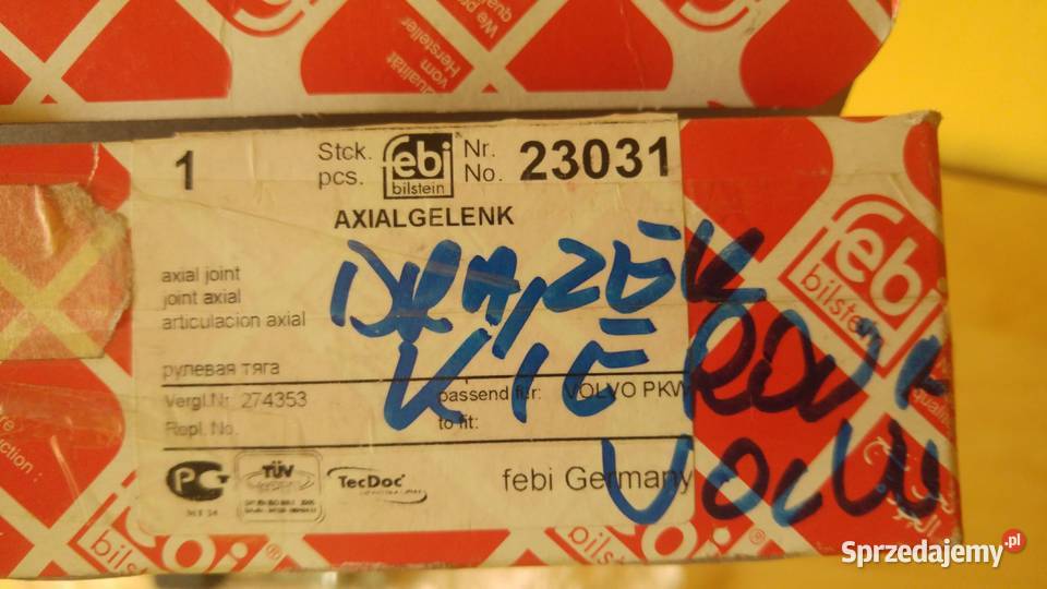 DRĄŻEK KIEROWNICZY VOLVO V70S80XC90FEBI 23031 Sokołów Podlaski