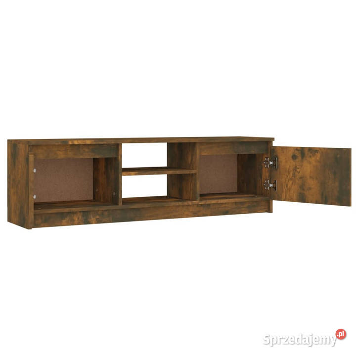 Szafka pod telewizor przydymiony dąb 120x30x355 mazowieckie Warszawa