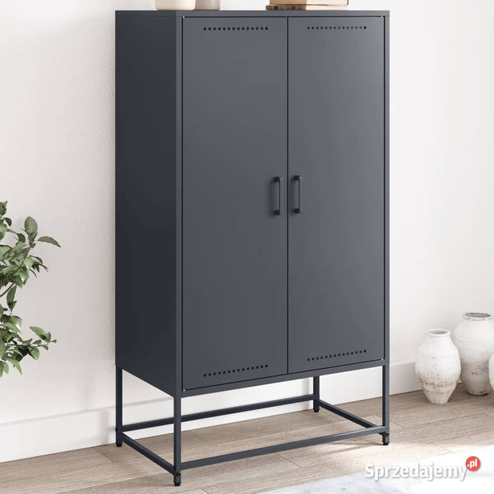 Szafka antracytowa 685x385x1235 stal WM846496 Pozostałe mazowieckie Warszawa