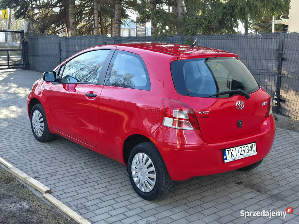 Toyota Yaris 10 Benzyna Serwisowany Gwarancja II Zarejestrowany w Polsce świętokrzyskie Piekoszów