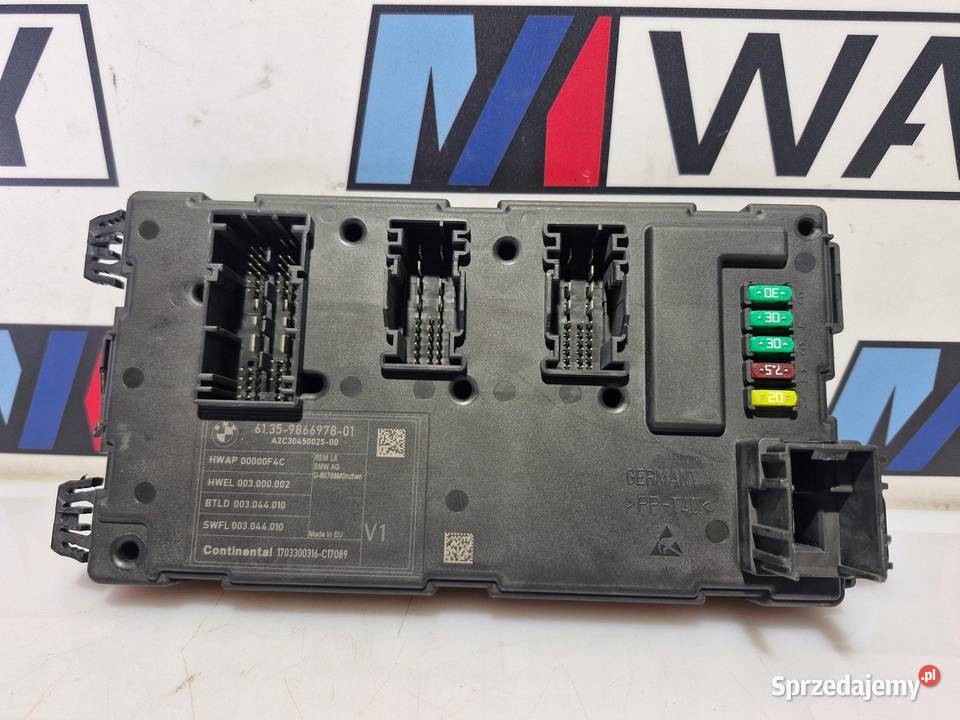 BMW F20 F21 F22 F30 F31 F32 F34 MODUŁ STEROWNIK osobowe