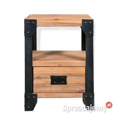 vidaXL Szafka nocna lite drewno akacjowe Warszawa