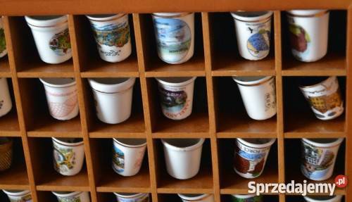 Naparstki porcelanowe 48 sztuk Wieliczka