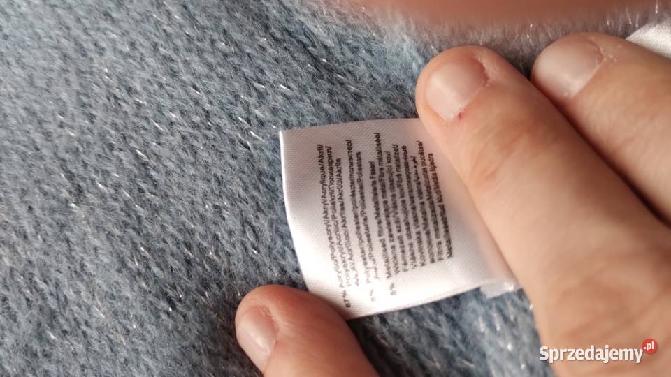 szal chusta jasno niebieska nowa Dla kobiet Poznań