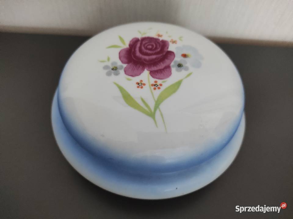 Bomboniera szkatułka duża stara porcelana Białystok sprzedam