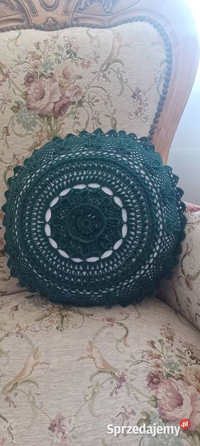 Poduszki dekoracyjne szydełkowe śląskie Bielsko-Biała