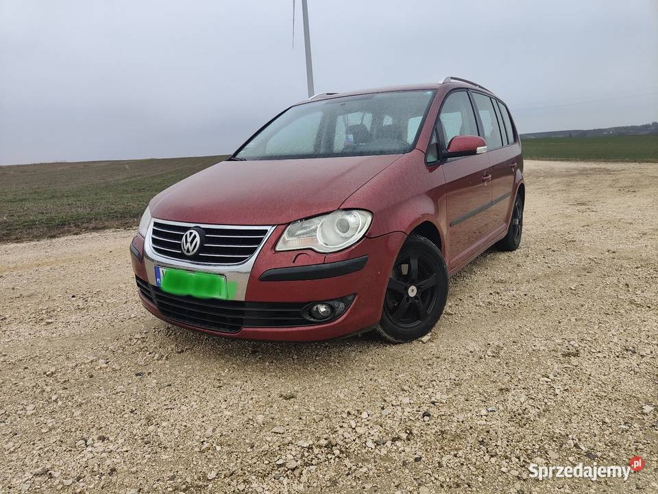 VW Touran Lift 14 TSI 140 2009r Automat DSG wielofunkcyjna kierownica Bogoria