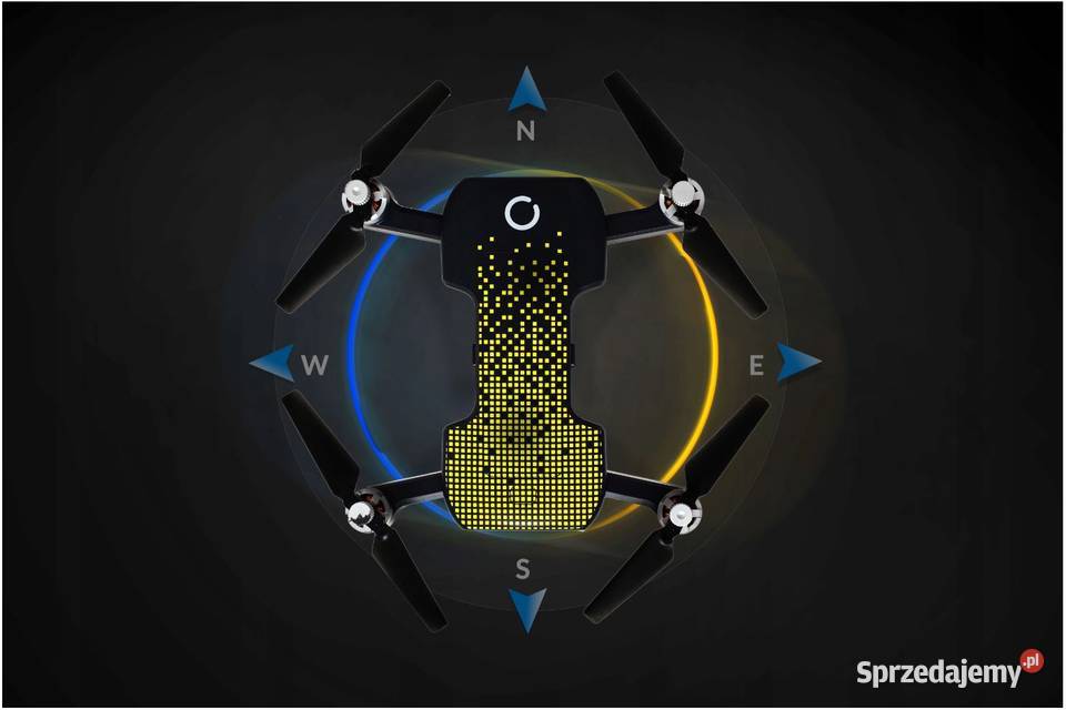 Dron OVERMAX X Bee Drone FOLD ONE GPS WiFi