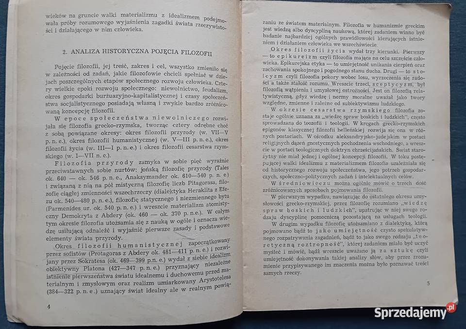 Propedeutyka filozofii Praca zbiorowa PZWS 1966 Antykwariat wielkopolskie Koźminek