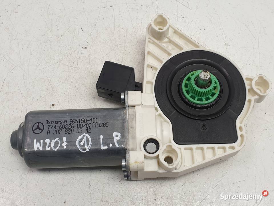 Mercedes W207 C207 LEWY SILNICZEK PODNOSZENIA Mechanizmy opuszczania szyb lubelskie