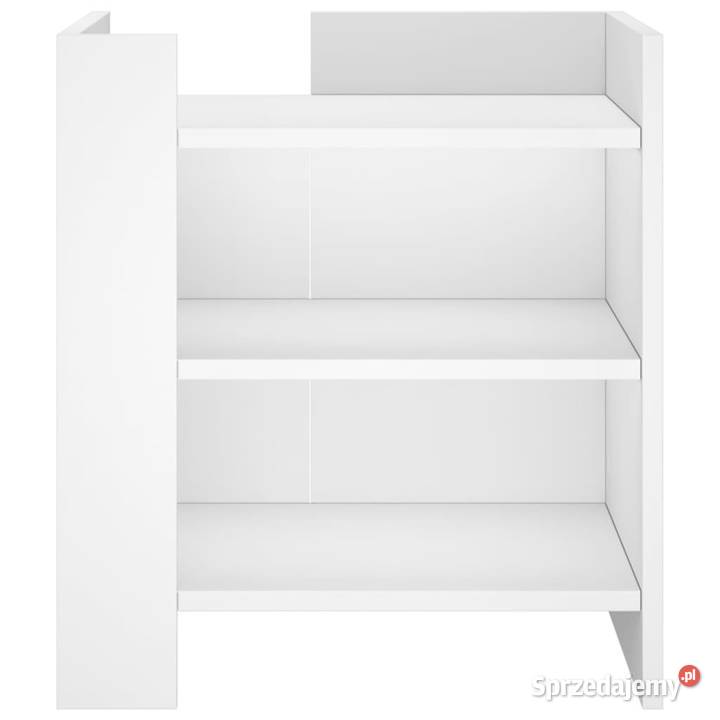Szafka nocna biała 45x50x50 materiał Warszawa