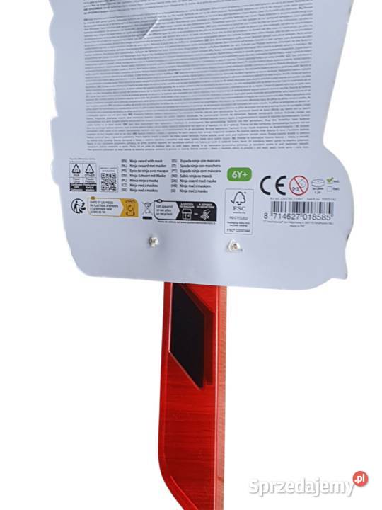 Miecz Świetlny Ninja Światło Dźwięk Strzelający Cieszyn