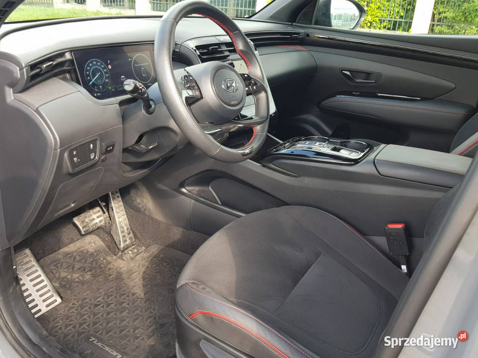 Hyundai Tucson 16 TGDi NLine Hybryda 230 4WD czujnik parkowania Włocławek