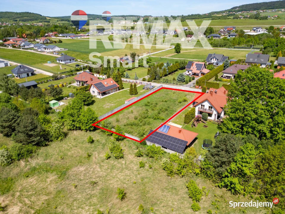 Działka budowlana 1302 m media szkoły natura świętokrzyskie Wola Kopcowa sprzedam