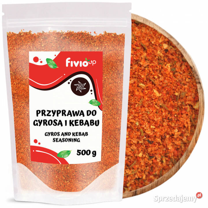 fivio Przyprawa do gyrosa i kebabu 500 g podkarpackie Brzozów