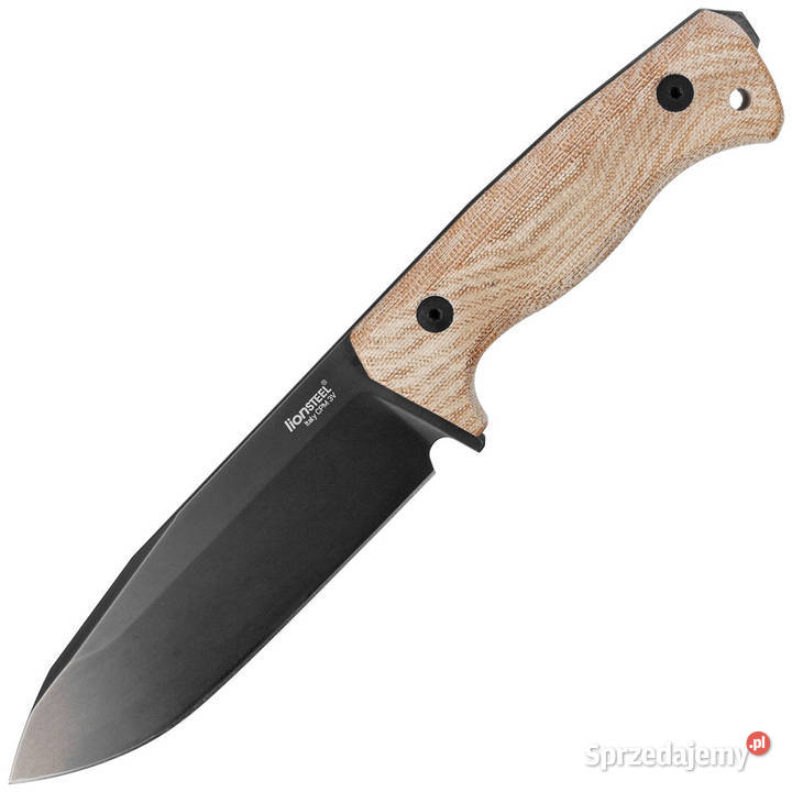 Nóż LionSteel Natural Canvas Micarta Old Black Warszawa sprzedam
