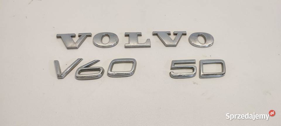 VOLVO V60 EMBEMAT ZNACZEK KLAPY dolnośląskie