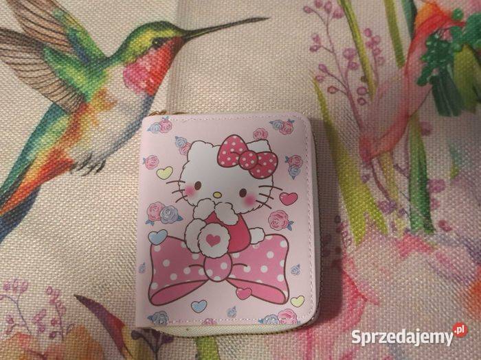 Portfel dziewczynki z Hello Kitty Dla kobiet Wąbrzeźno sprzedam