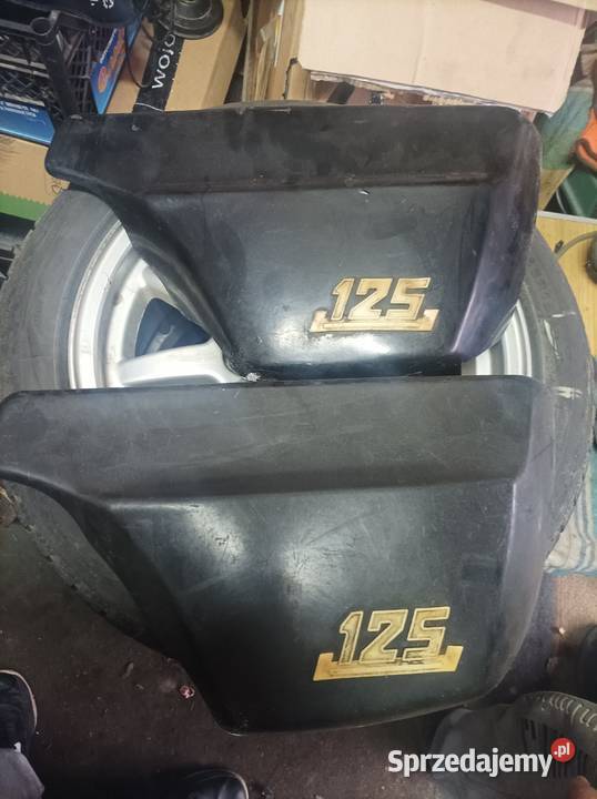 Osłony boczne Prawe Duże Plastik do WSK 125 warmińsko-mazurskie Olsztyn sprzedam