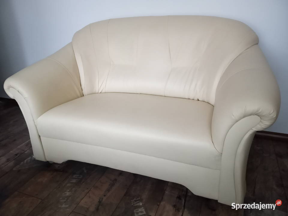 Sofa kanapa dwuosobowa ecru