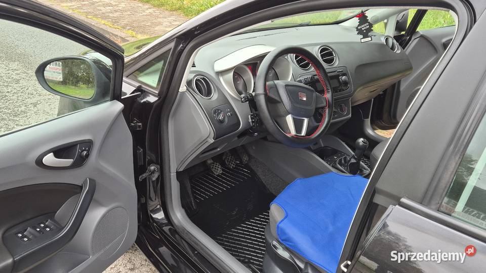 SEAT IBIZA 16B MPI OPŁACONY Z NIEMIEC KLIMA czarny Końskie