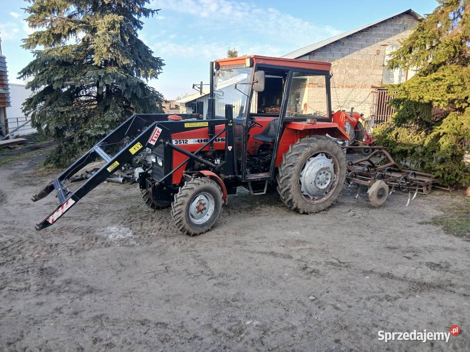 Massey Ferguson 255 Ursus 3512 3sztuki transport Rząśno