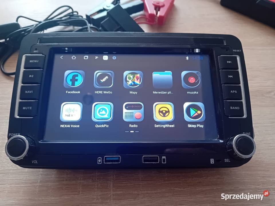 Radio samochodowe dotykowe Android USB GPS VW Radioodtwarzacze Nysa