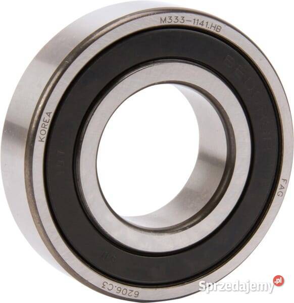 Łożysko kulkowe zwykłe 30x62x16 mm INAFAG małopolskie sprzedam