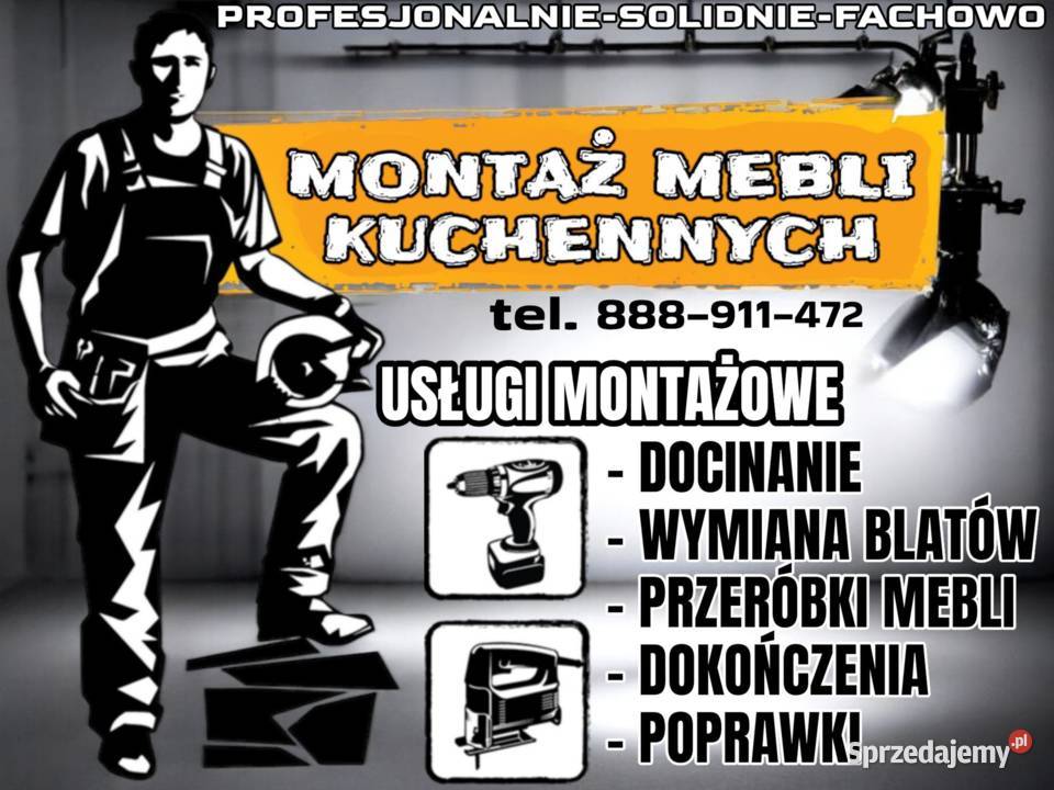Montaż Składanie Skręcanie mebli