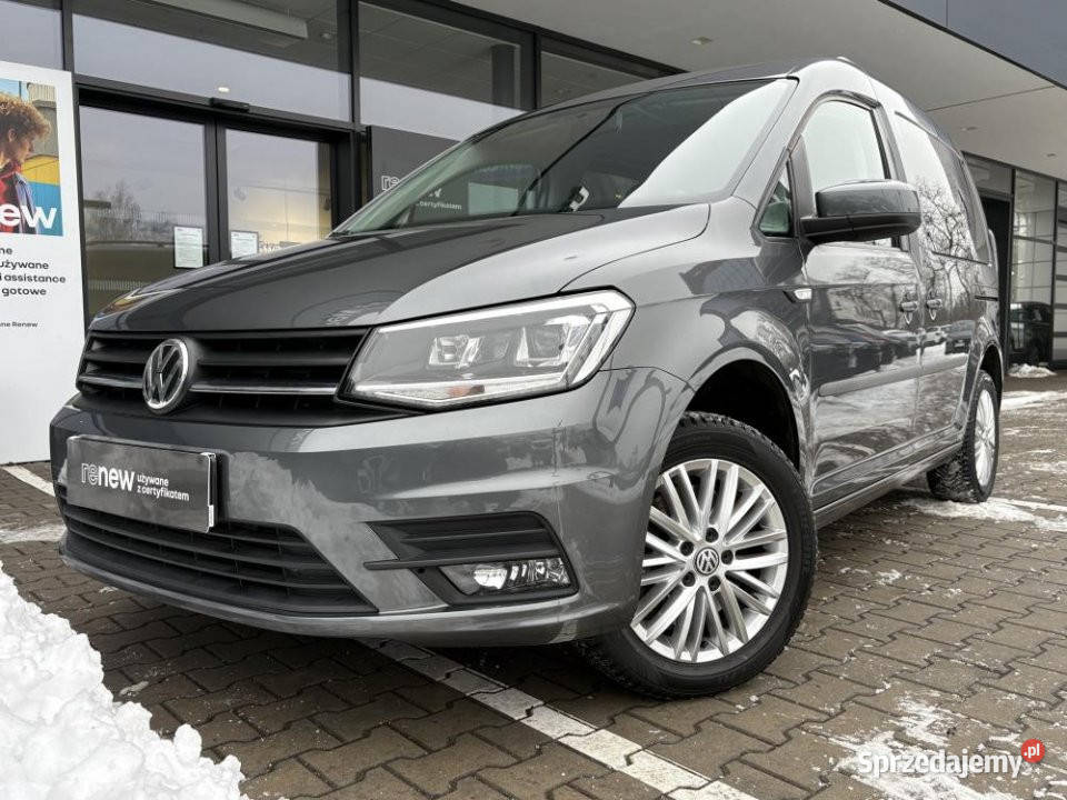 Volkswagen Caddy 2018r Salon benzyna Warszawa sprzedam