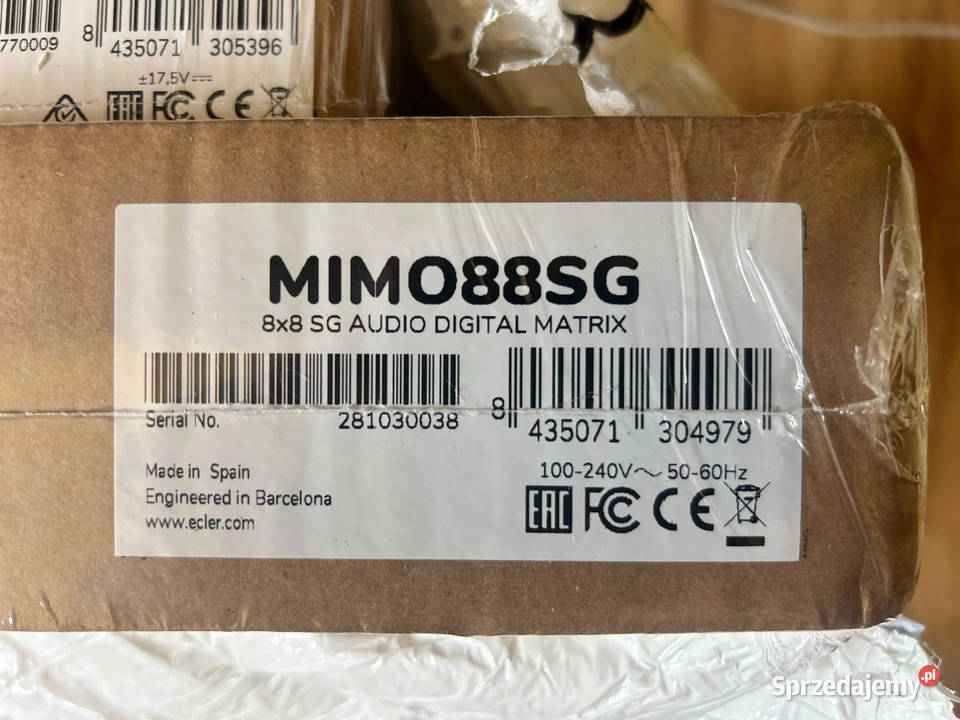 Zestaw nagłośniający firmy ECLER Warszawa