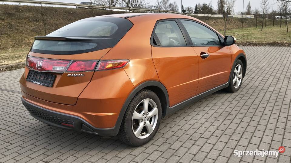 Honda Civic VIII UFO 14 benzyna 2008r z Niemiec 4/5 Toruń