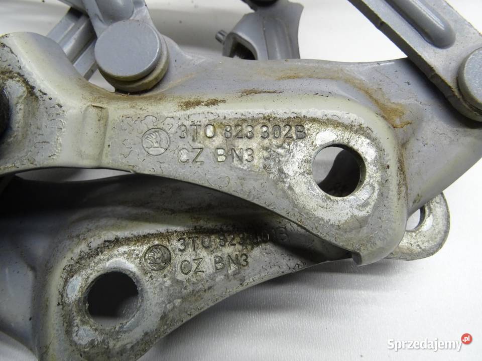 ZAWIAS ZAWIASY MASKI KOMPLET 3T0823301B SKODA małopolskie