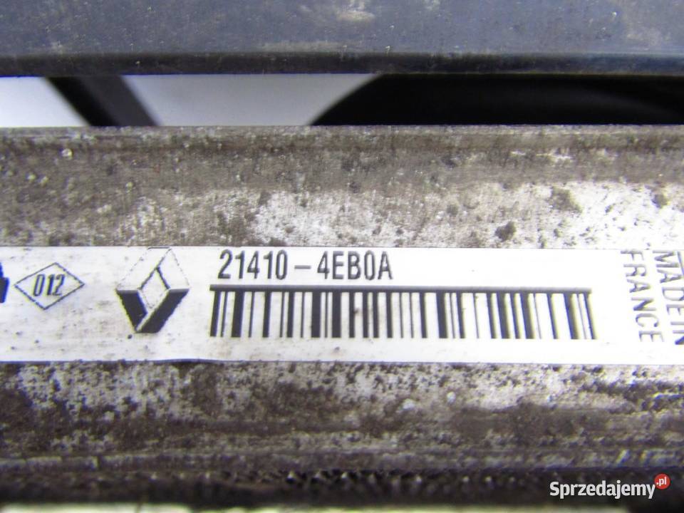 CHŁODNICE WENTYLATOR KPL 16 DCI NISSAN QASHQAI