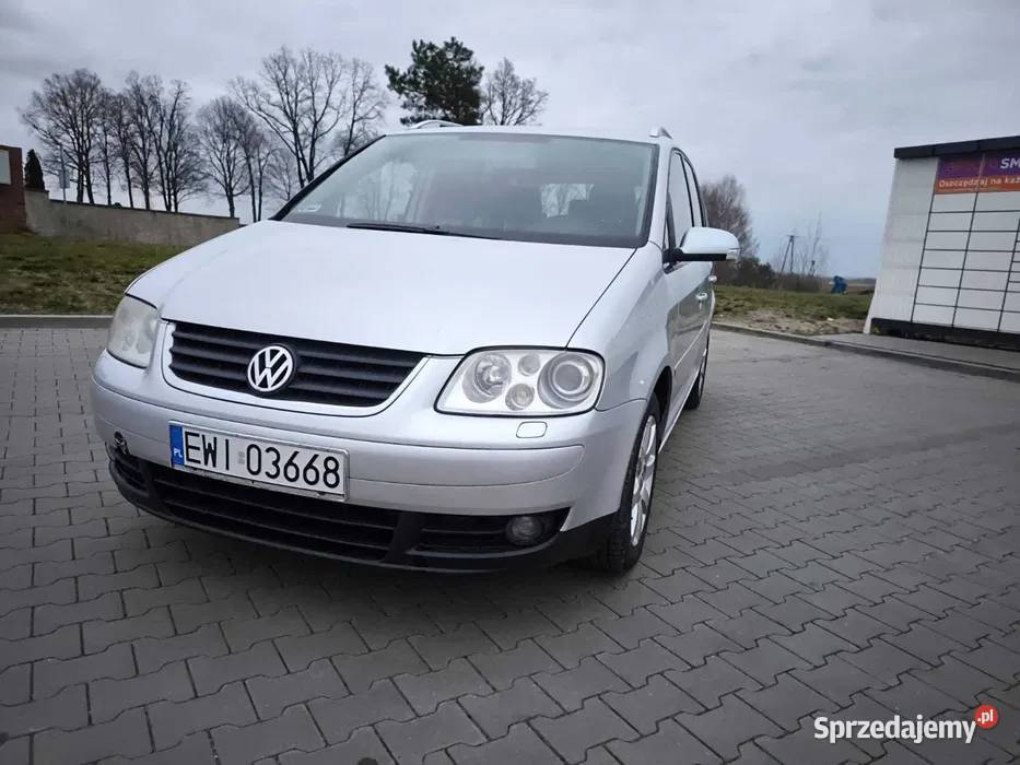 VW TOURAN 20 Diesel Automat 140 7 osób HAK 140KM Wieluń sprzedam